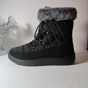 Snow Boots made in the U.K.by Bella Bay, Faux Fur Lined, Non Slip, Therm…